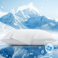 Cooling Pillow Cases 2 Pack Queen Size Cooling Pillowcases for Hot Sleeper Q-Max>0.5, Hydrates Skin & Hair, Reduces Wrinkles & Frizz…