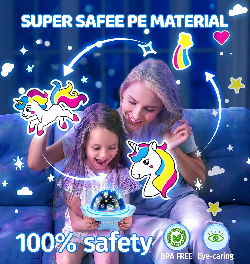 OneFire Star Projector Light Up Toys, Glow In The Dark Stars for Ceiling Projection Kids Toys, Dimmable Night Light Projector for Kids Room,…