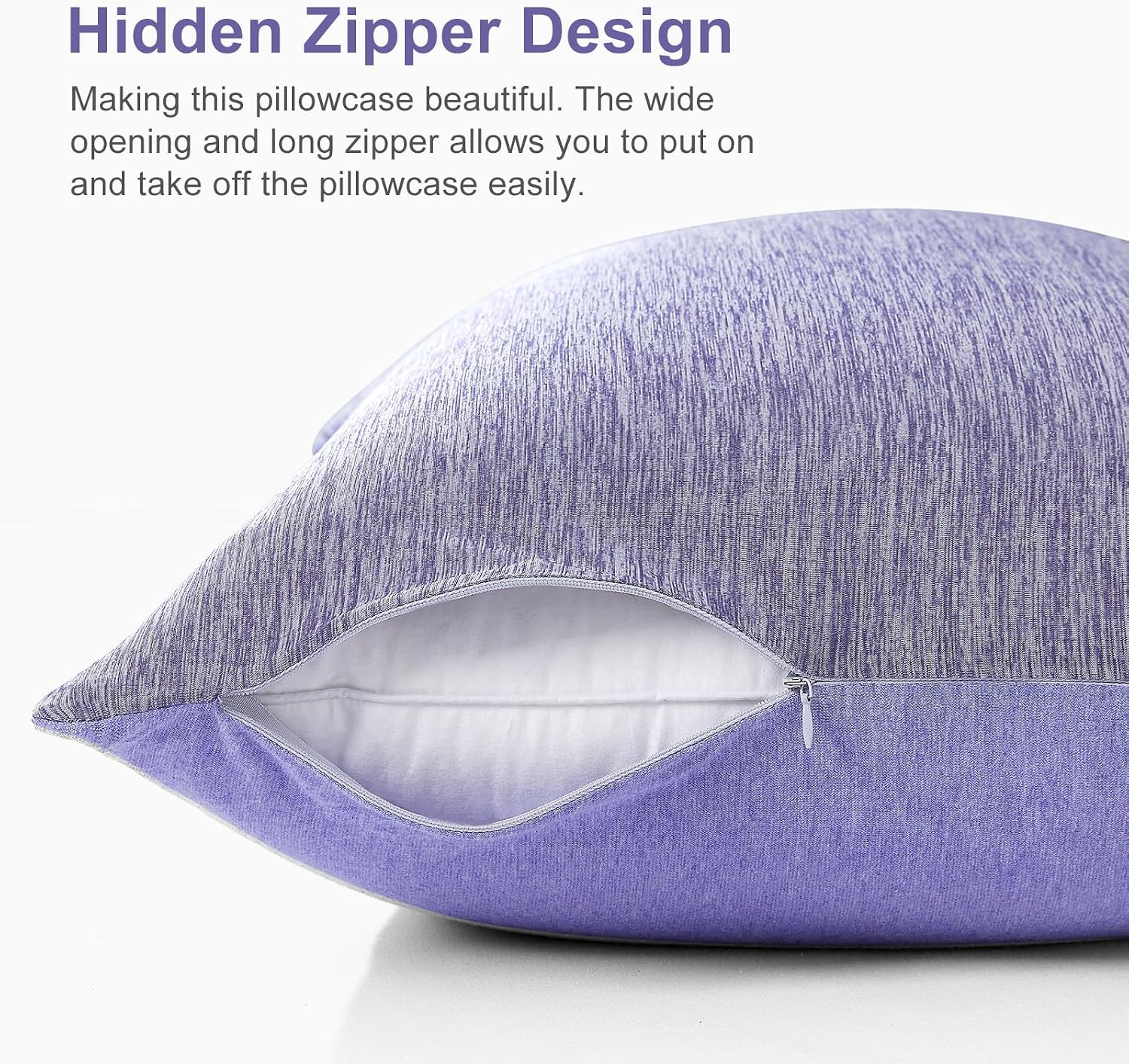 Elegear Cooling Pillow Cases for Hot Sleepers, Japanese Q-Max 0.5 Cooling Pillowcases, Both Sides(Cooling/Cotton), Breathable Soft Pillowca…