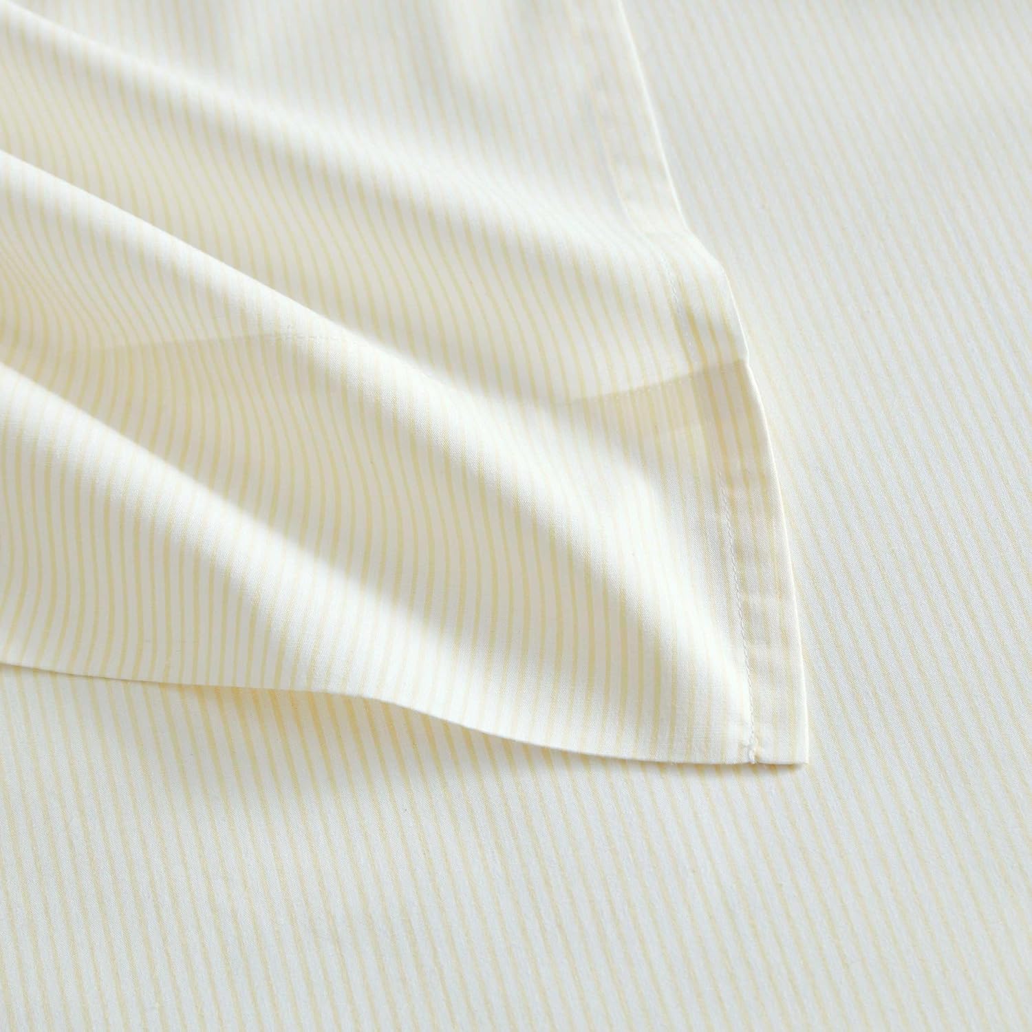MarthaStewart Martha Stewart - King Size Sheets Set, Crisp & Tailored Cooling Sheets with a Naturally Smooth Cotton Percale Lightweight Fee…