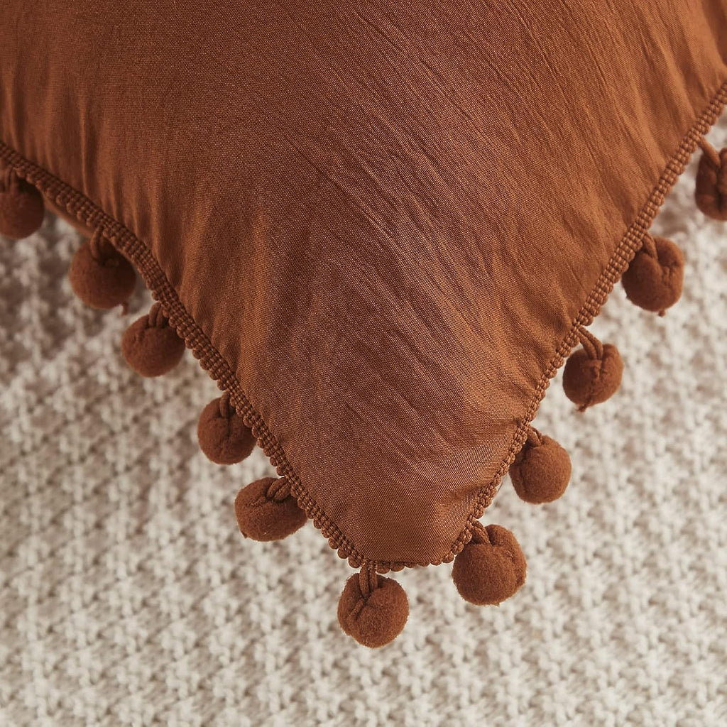 Moveover MOVE OVER Burnt Orange Body Pillow Cover 20x54 Body Pillow Case 100% Soft Washed Microfiber Boho Pillow Covers Set of 1 Vintage Po…