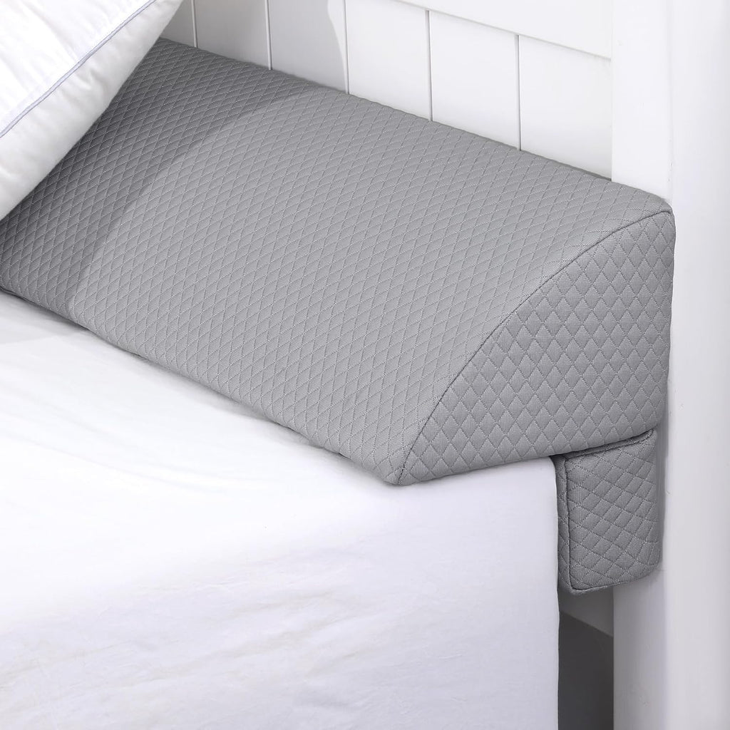 HOMBYS Wedge Pillow Headboard for Bed Gap, Foldable Bed Wedge Gap Filler King Size, Matterss Gap Filler, Multi Functional Bed Crack Pillow…