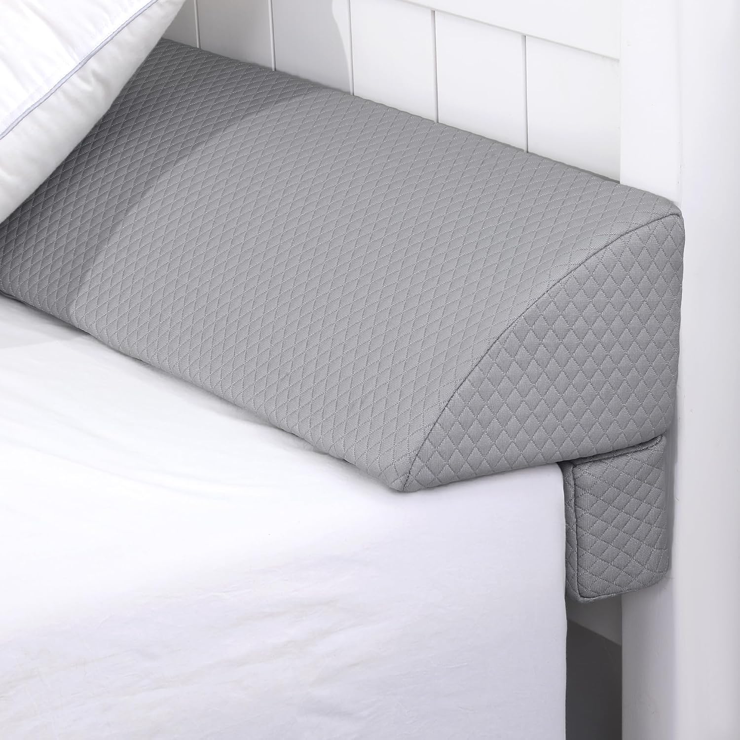 HOMBYS Wedge Pillow Headboard for Bed Gap, Foldable Bed Wedge Gap Filler King Size, Matterss Gap Filler, Multi Functional Bed Crack Pillow…