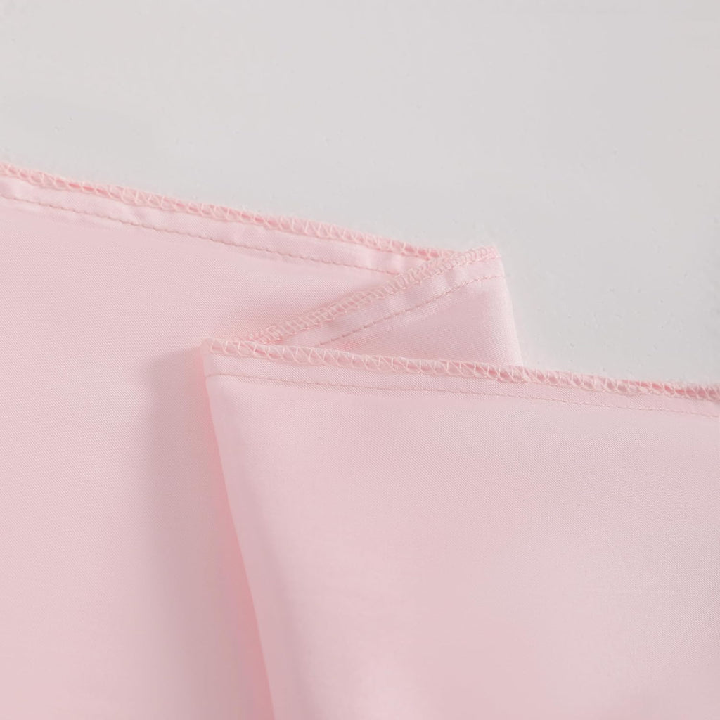 Ntbay 2 Pack Satin Queen Pillowcases for Hair and Skin, Luxurious and Silky Pillow Cases with Envelope Closure, 20x30 Inches, Light Pink 2…