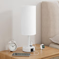Aooshine Touch Bedside Table Lamp with Memory - Stepless Dimmable Lamp for Bedroom, Small Nightstand Lamp with Dual USB Charging Ports and…