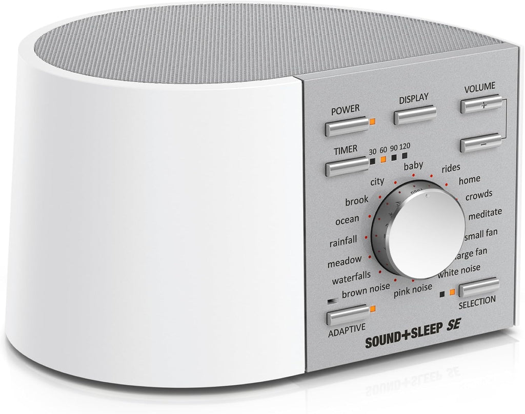 AdaptiveSoundTechnologies Adaptive Sound Technologies Sound + Sleep SE - White Noise Machine for Focus Support - Convenient Sleep Timer - B…