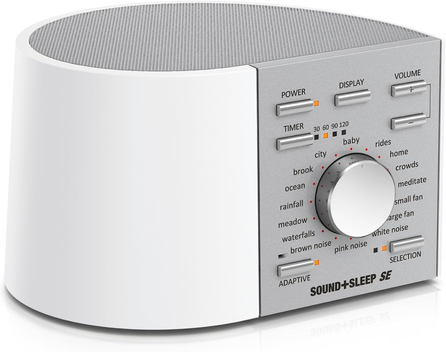 AdaptiveSoundTechnologies Adaptive Sound Technologies Sound + Sleep SE - White Noise Machine for Focus Support - Convenient Sleep Timer - B…