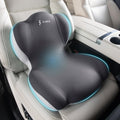 FLORICH Memory Foam Truck Seat Cushion, Car Seat Cushion and Lumbar Support Pillow for Office Chair, Ergonomic Back Support & Sciatica…