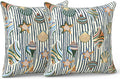 LVTXIII Set of 2 Patio Throw Pillows Covers Waterproof 20x20 Fade Resistant Outdoor Throw Pillow Case, Fluffy Decorative Garden Toss…