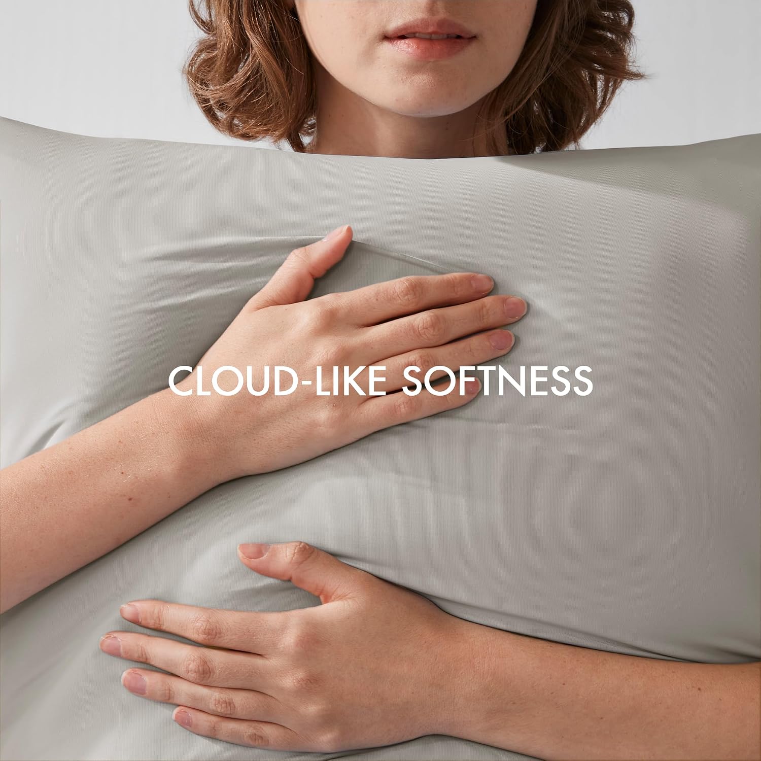 Madisonpark Madison Park Cooling Body Pillow for Side Sleepers & Hot Sleepers, 20"x54" Full Body Pillow with Memory Foam Fill, Pregnancy &…