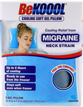 BeKOOOL Cooling Soft Gel Pillow - Reusable Cooling Relief from Migraines, Neck Strain and Fever - Up to 6 Hours of Cooling, Ready to Use…