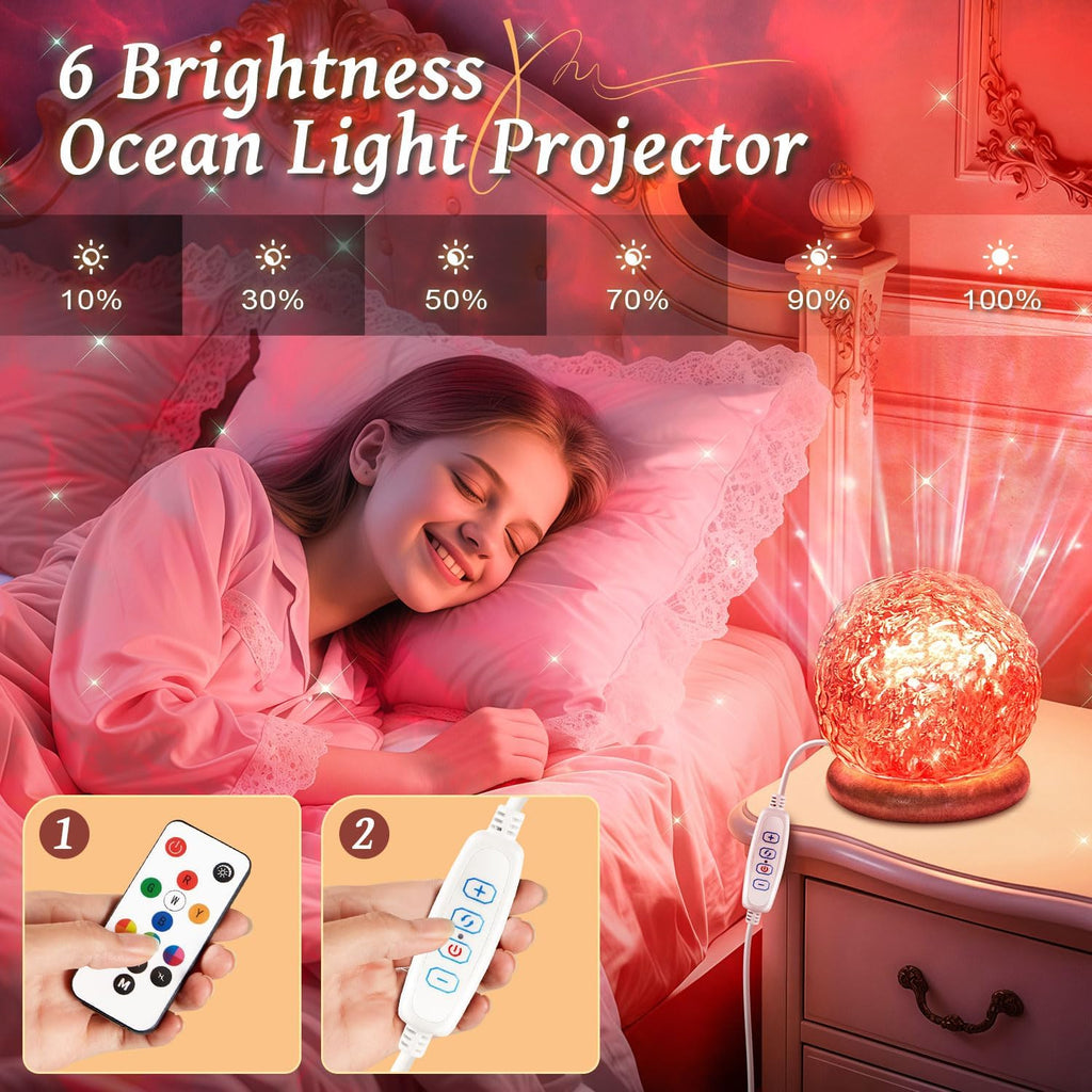 Teen Girl Gifts Trendy Stuff Mood Lighting,18 Colors Birthday Graduation Gifts Aurora Light Projector for Bedroom, Dimmable Ambient…