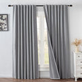 IGEMAEVE 100% Blackout Curtains 108 Inches Long for Bedroom, Black Out Curtains 2 Panels Set, Rod Pocket & Back Tab Thermal Insulated…