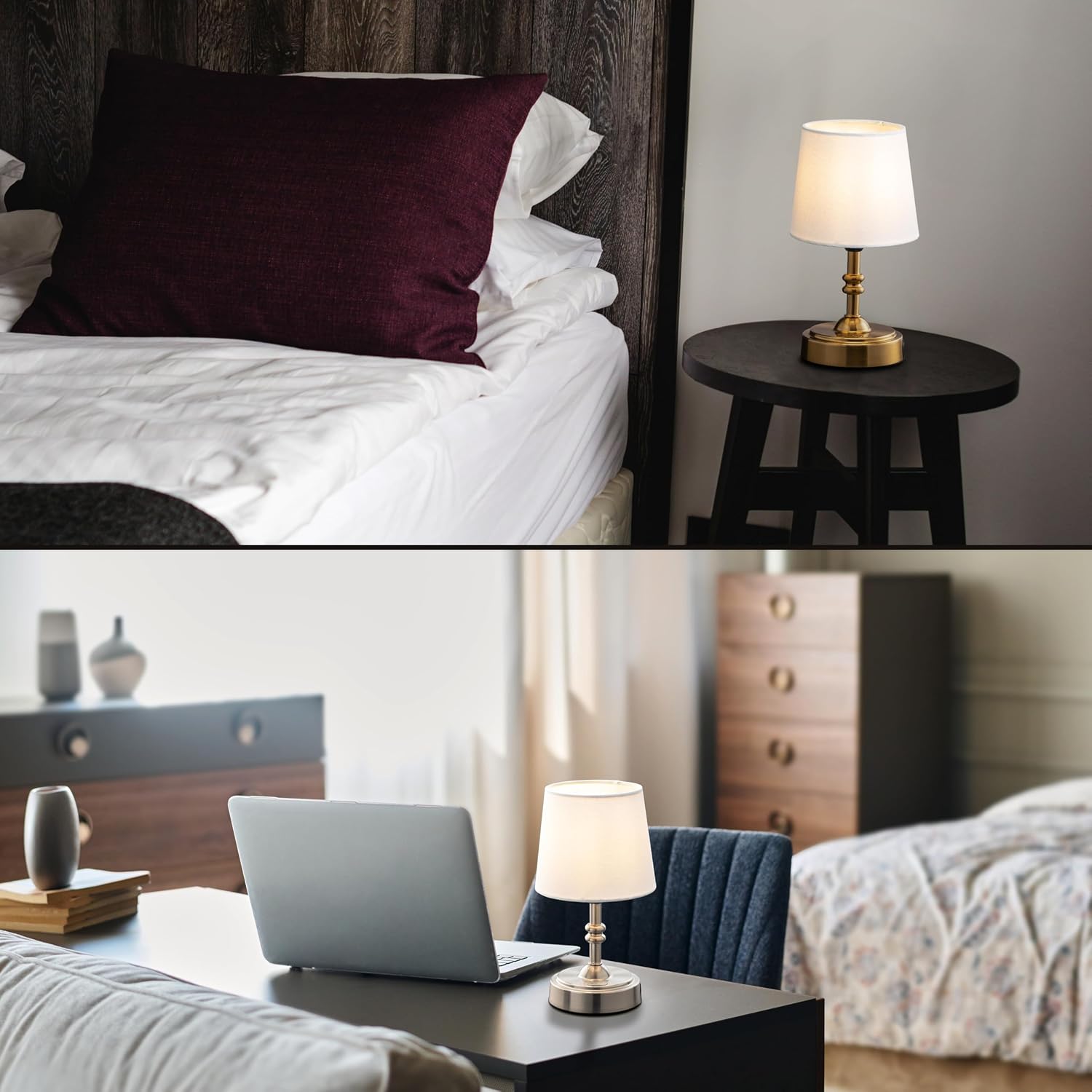 O’Bright Seraph mini – Cordless LED Table Lamp with Dimmer, Built-in Rechargeable Battery, 3-Level Brightness, Patio Table Lamp, Bedside…