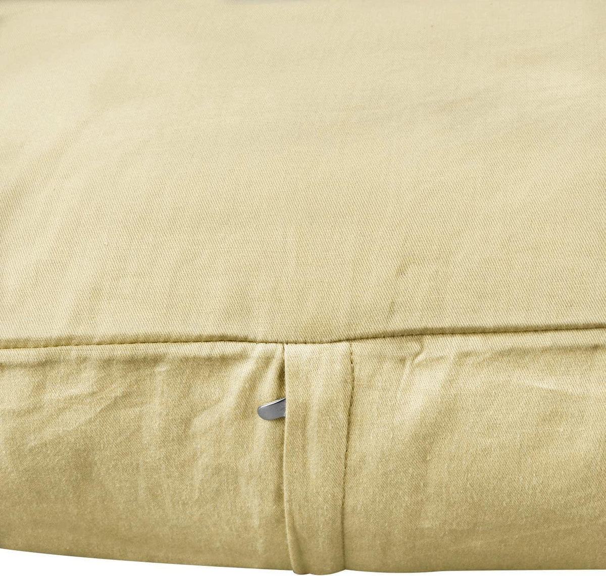 Thmyo 4-Pack 100% Cotton Comfortable Solid Decorative Throw Pillow Case Square Cushion Cover Pillowcase Sublimation Blank Pillow Covers DIY…