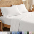 CaliforniaDesignDen California Design Den King Sheets Set - Soft 100% Organic Cotton Sheets with Deep Pockets, Crisp Percale, Breathable an…