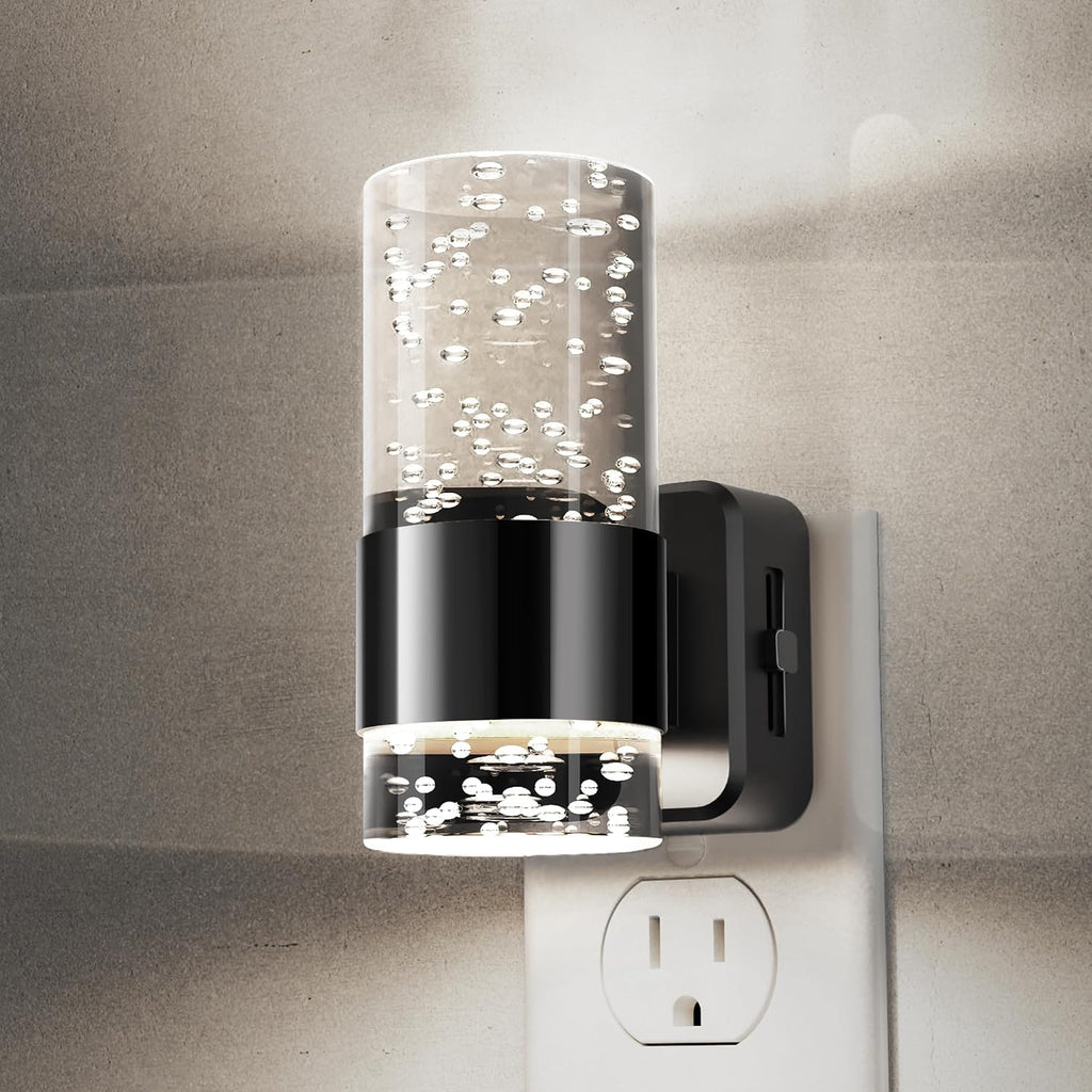 L LOHAS LED Night Light, Dimmable Night Lights Plug into Wall, Acrylic Nightlights with 0-100 LM Adjustable Brightness, 5000K Plug in…