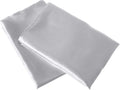MorningGlamour Morning Glamour Satin Pillowcases for Hair & Skin, Similar to Silk, Standard/Queen Size Set of 2, Cooling Pillow Case with E…