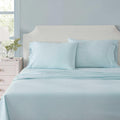 MarthaStewart Martha Stewart - King Size Sheets Set, Crisp & Tailored Cooling Sheets w/a Naturally Smooth Cotton Percale Lightweight Feel -…
