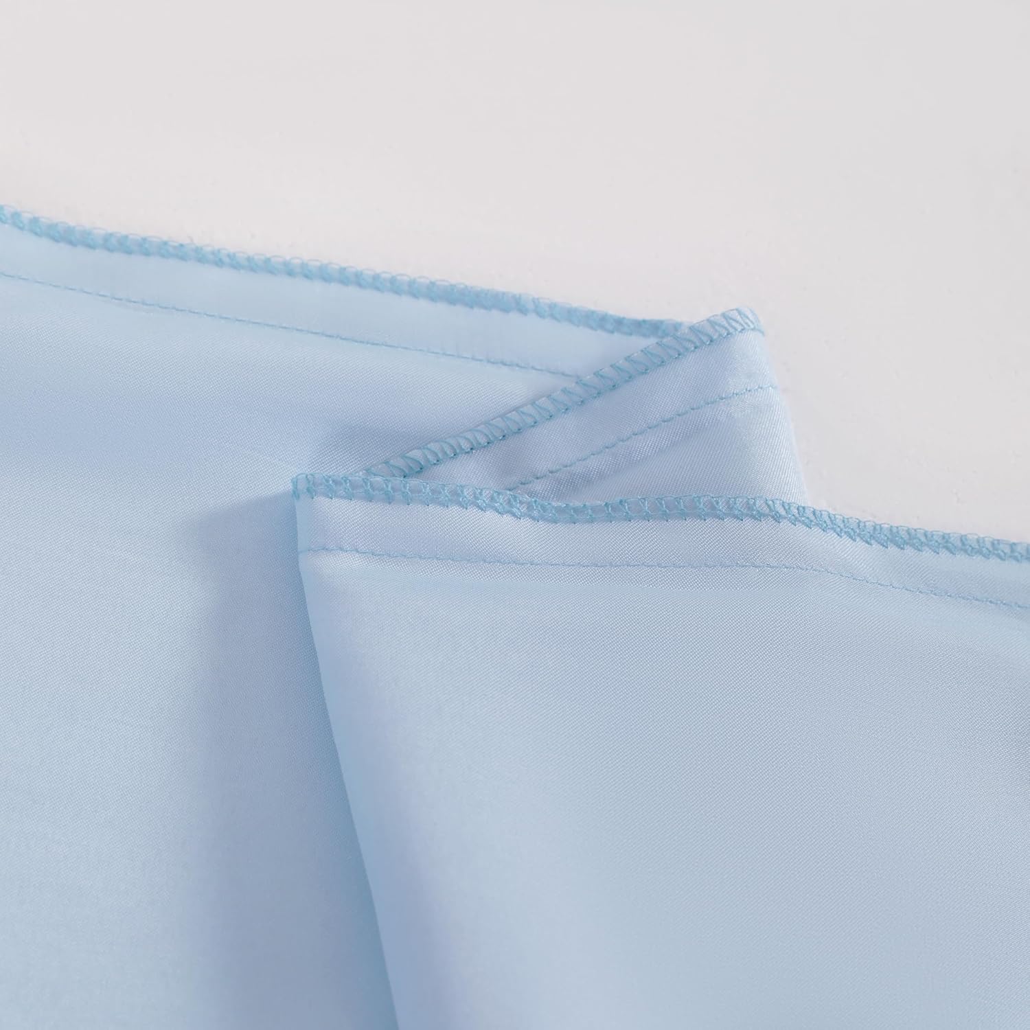 Ntbay Satin Body Pillowcase for Hair and Skin, Luxurious and Silky Pillow case with Envelope Closure, 20x54 Inches, Aqua 54 Inches