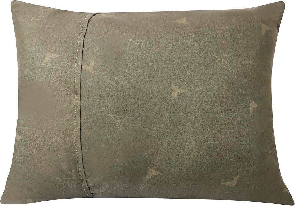 Teton Sports Camp Pillow; Great for Travel, Camping and Backpacking; Washable, Olive