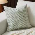 Fiouovohome FIOUOVO Floral Pillow Covers 20x20 Pillow Cover Block Print Couch Pillows for Living Room Decorative Neutral Accent Throw Pillo…