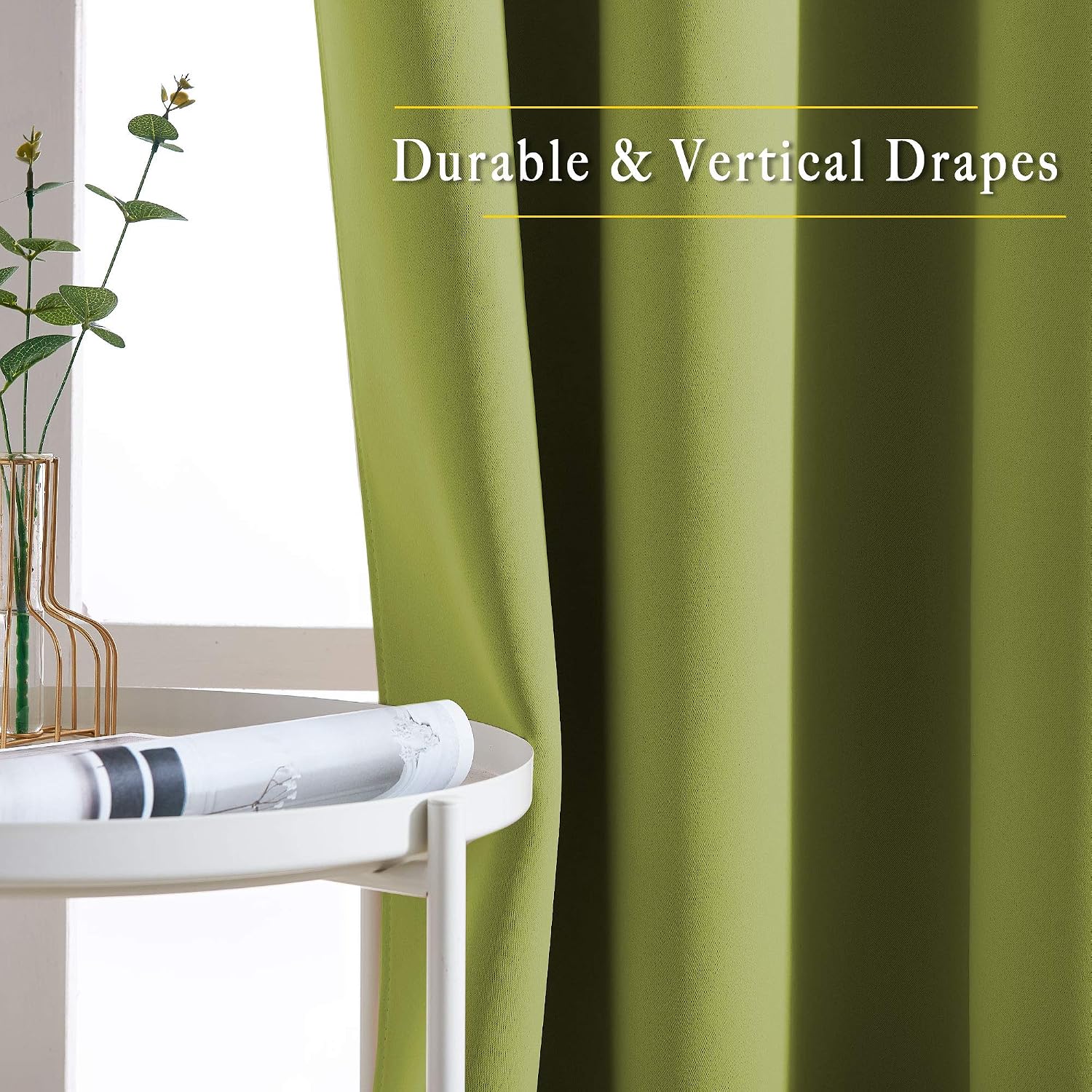 Nicetown Bedroom Sunlight Block Curtains - Triple Weave Microfiber Grommet Top Thermal Insulated Solid Light Blinds Panels/Drapes for Kid's…