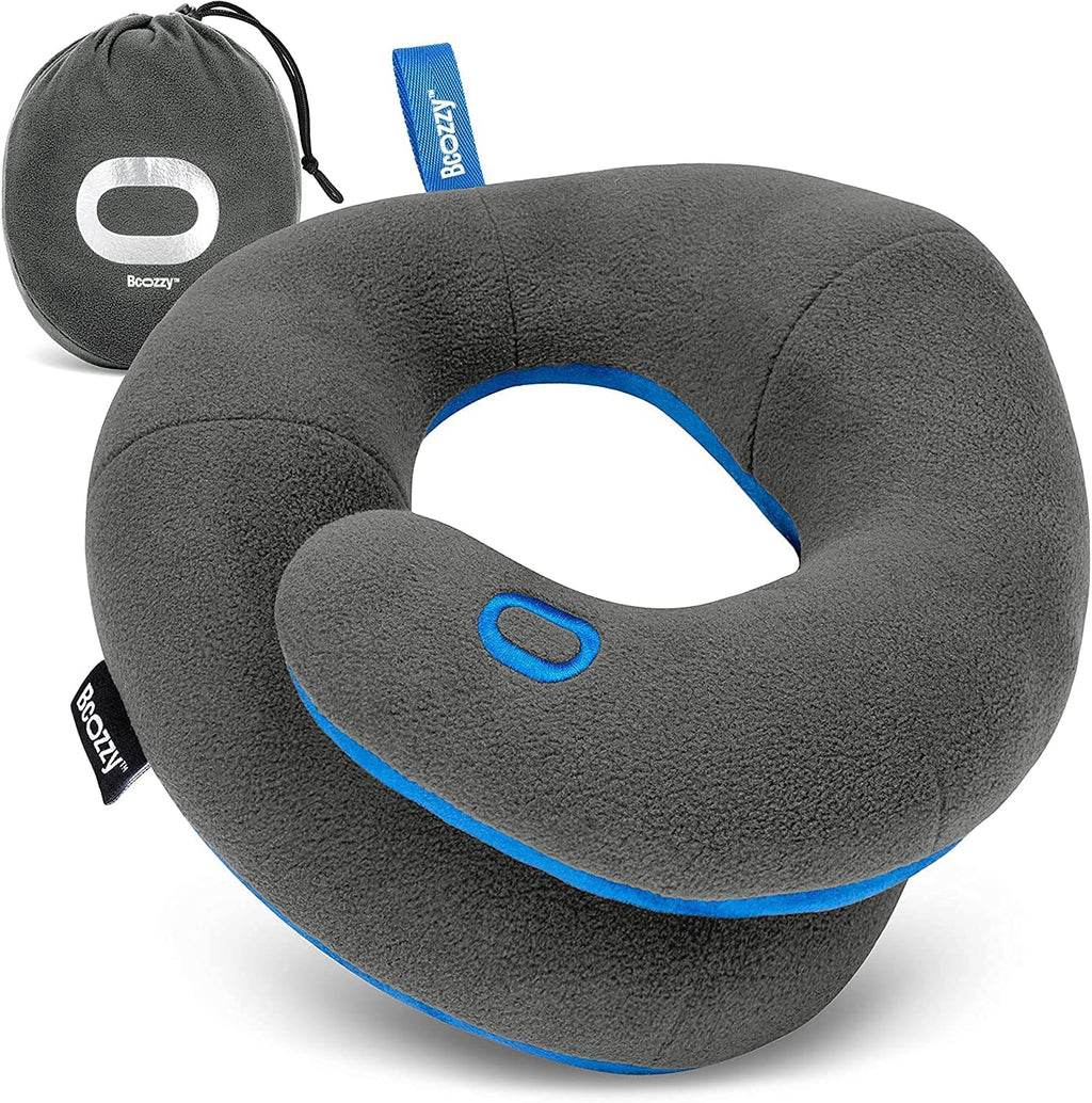BCOZZY Kids Travel Neck Pillow (8-12 Y/O) – Patented Soft Child Pillow for Head & Chin Support in Car, Airplane, and Road Trip Sleeping.…