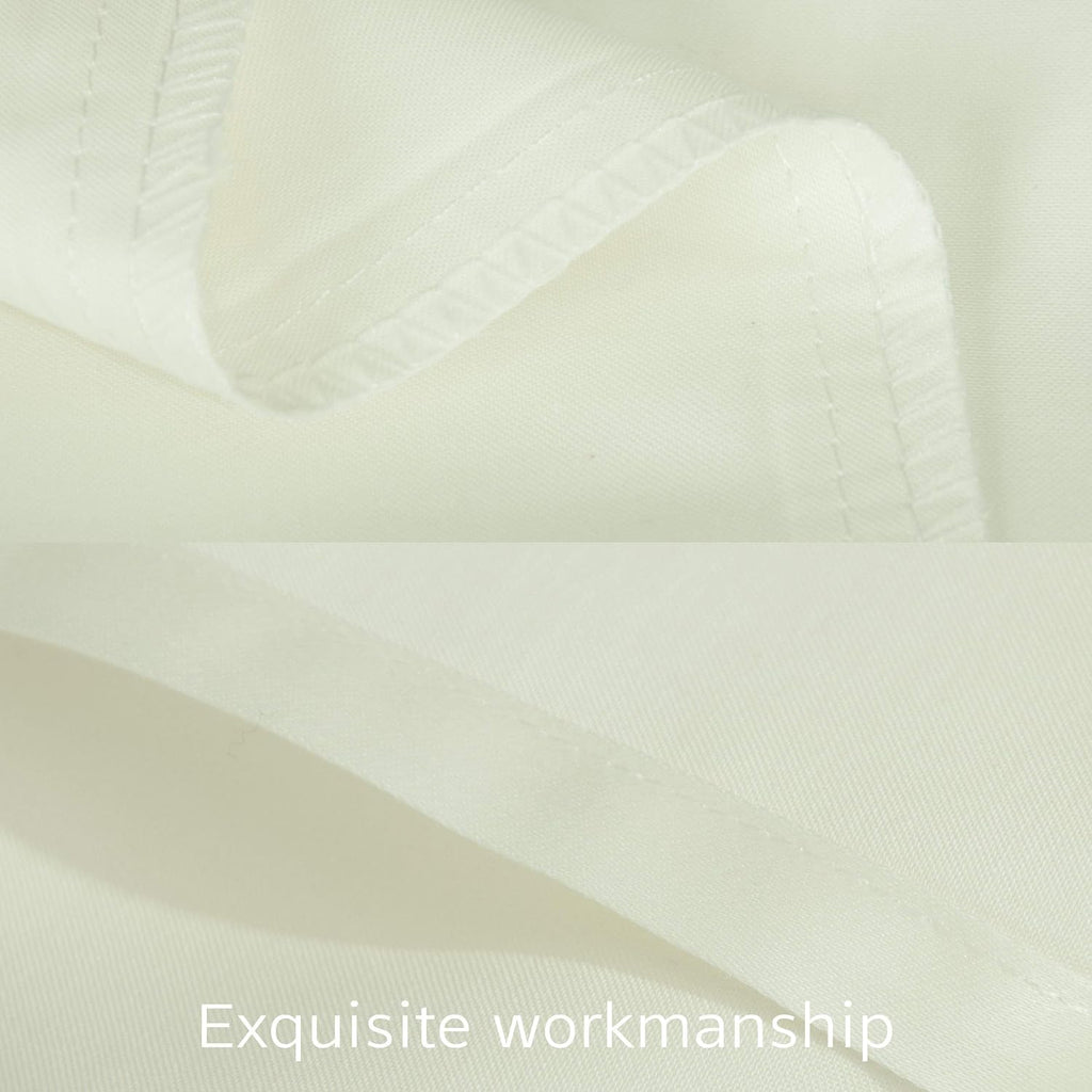 NTBAY Egyptian Cotton King Pillowcases - Set of 2, 500 Thread Count Cotton Pillowcases - Soft and Breathable Envelope Closure Pillow…