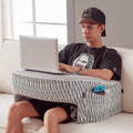 cooloo8 Reading Pillow for Lap, Extra Large Arm Rest Pillow for Adult, Memory Foam Lap Desk Pillow for Reading, Working, Crocheting…
