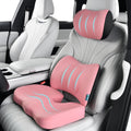 FLORICH 3 PCS Seat Cushion for Carseat Lumbar Support Pillow Car Neck Headrest Pillows Memory Foam Gel Memory Foam Massage Point Seat…