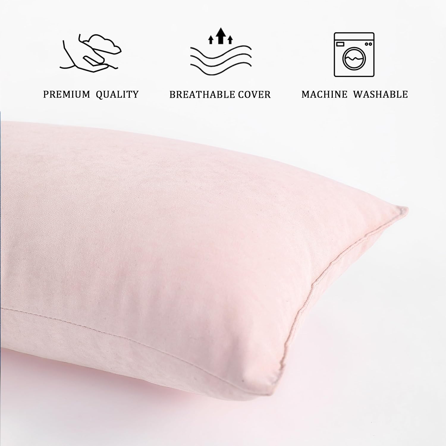 BEDSUM Toddler Pillows, 13x18 Ultra Soft Microfiber Travel Pillow for Sleeping - Small Pillows for Kids Daycare, Flight and Neck Support…