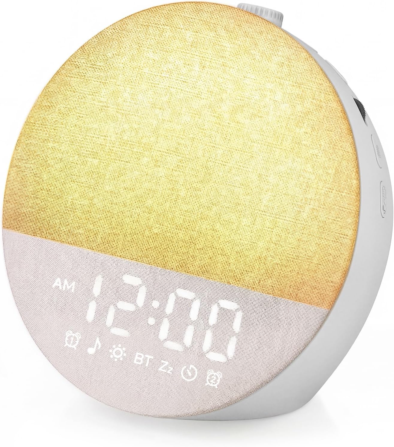 Geuuap Sunrise Alarm Clock White Noise Machine | Natural Wake-Up Light for Bedroom with 30 Soothing Sleep Aids, Bluetooth Speaker…