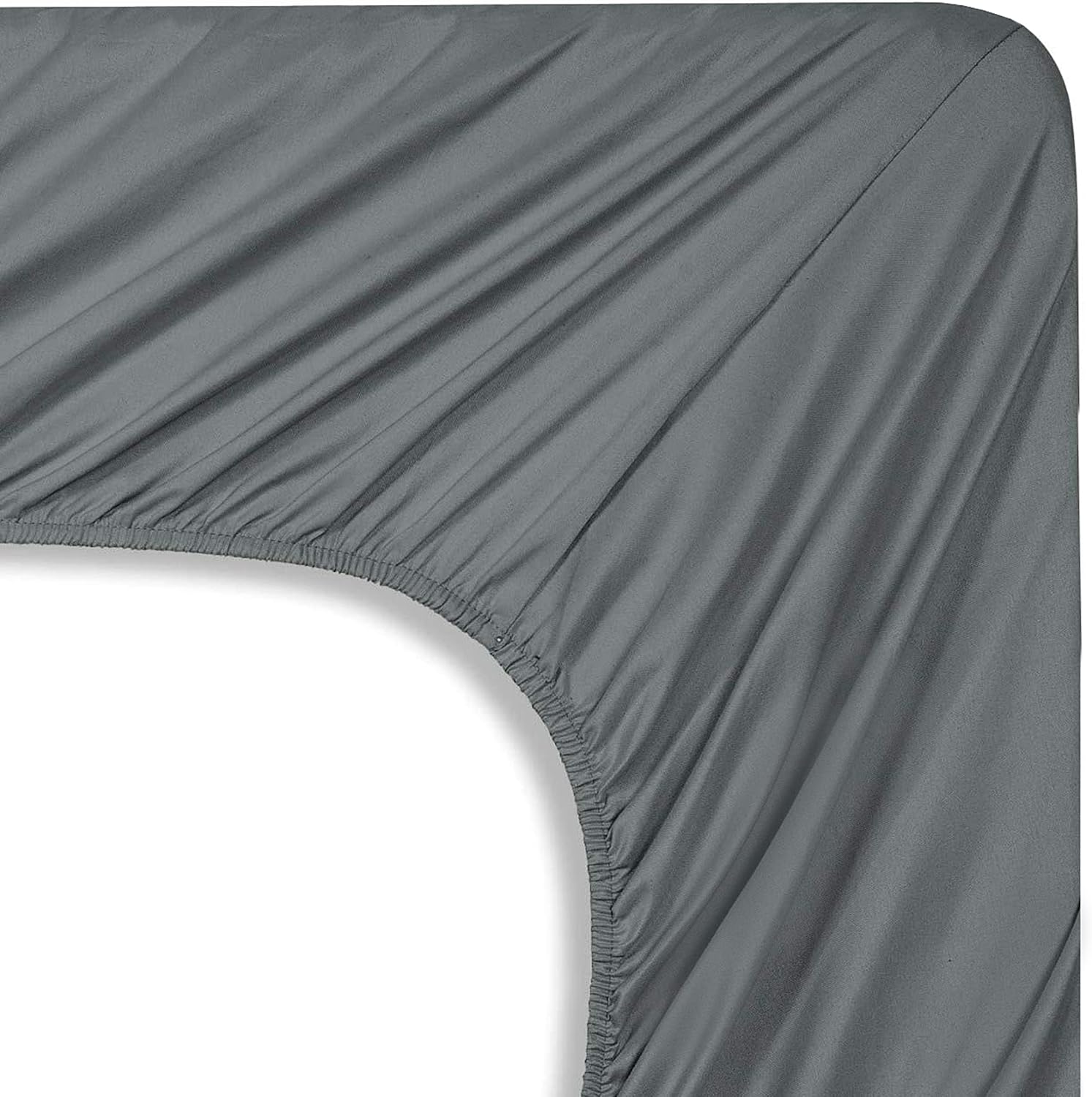MocassiLuxuryBedding Mocassi King Sheet Set - Luxury Hotel 1800 Premier Bedding Sheets & Pillowcases - Ultra Soft Breathable & Cooling Bed…