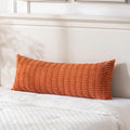 Fancy Homi Decorative Throw Pillow Covers for Bed Couch Bedroom Bench, Soft Corduroy Solid Pillow Case, Rustic Farmhouse Boho Room…