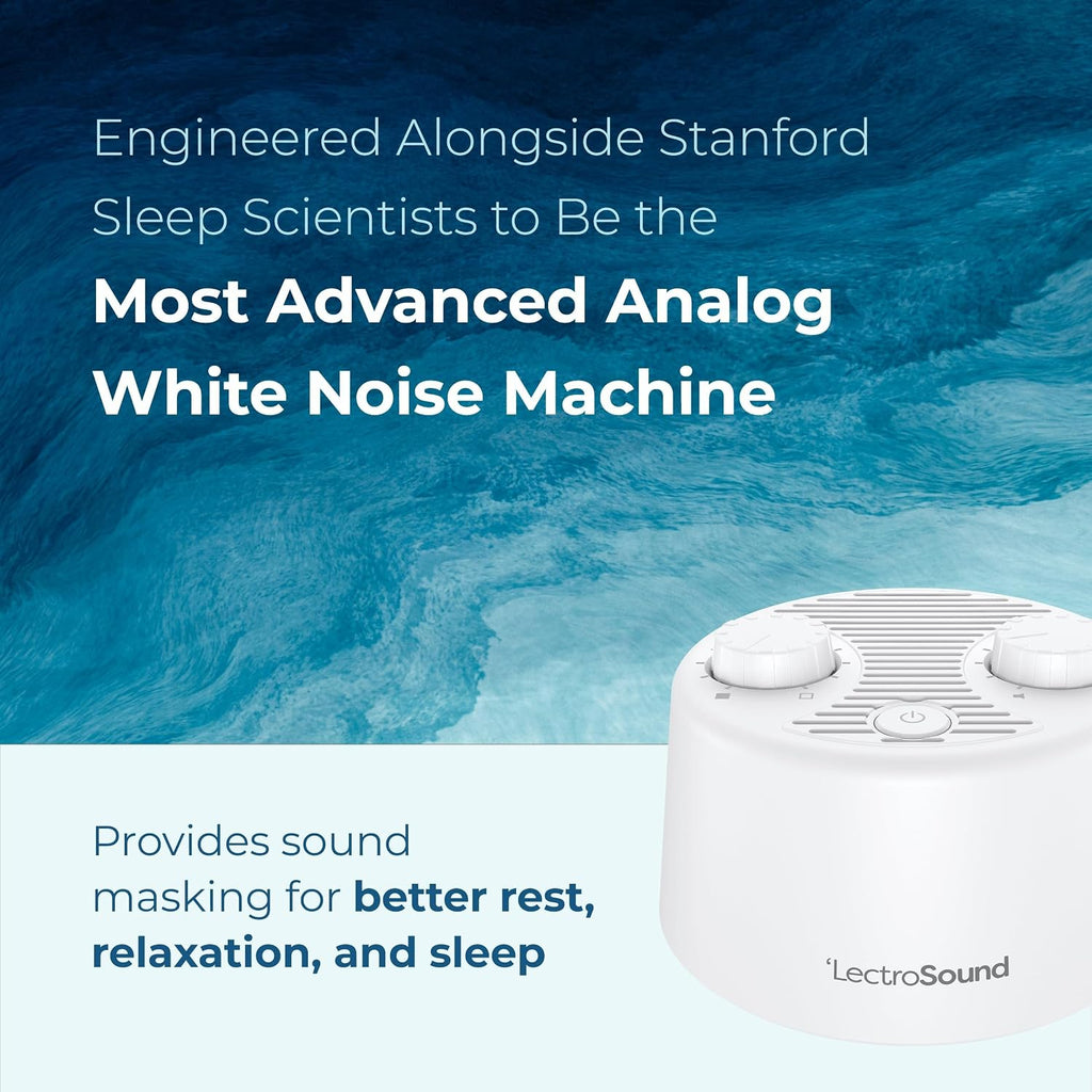 Adaptive Sound Technologies LectroSound - Noise Machine for Optimal Sleep Environment - Non-Looping Nature Sounds - Precision Volume…