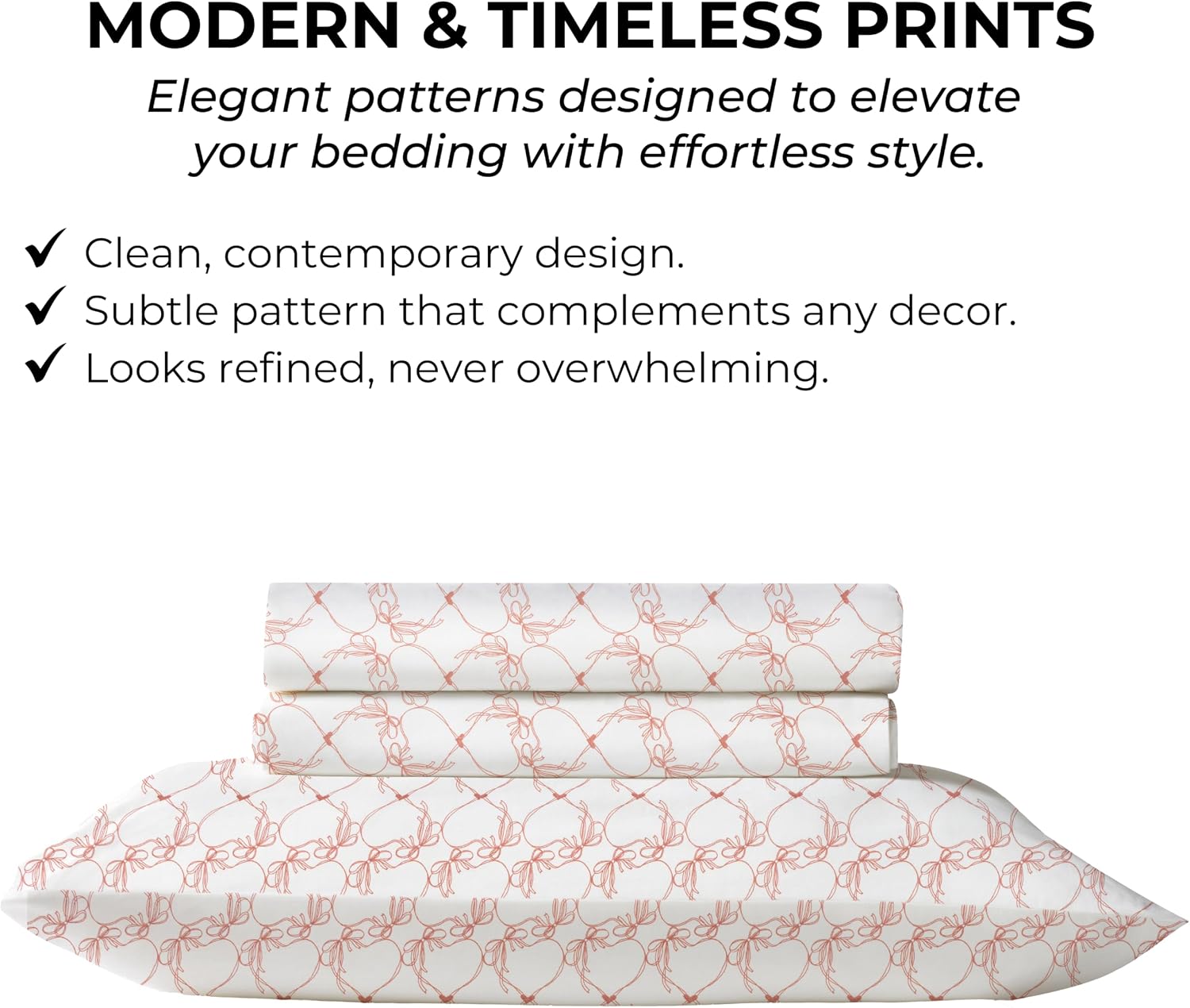 Twin XL Fitted Sheet with 18" Deep Pockets, Flat Sheet - Percale Weave Natural - Breathable 100% Cotton Bedding, 1 Fitted Sheet + 1 Flat…