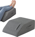 MEGCXIT Leg Pillow Elevation Blood Circulation, Leg Wedge for Elevation for Swelling, Leg Elevating Pillow for After Surgery, Memory Foam…