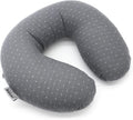 Buckwheat U-Shaped Neck Pillow Adjustable Buckwheat Hull Pillow with Pillowcase, Neck Support and Shoulder Relax Cervical Pillow (12x12…