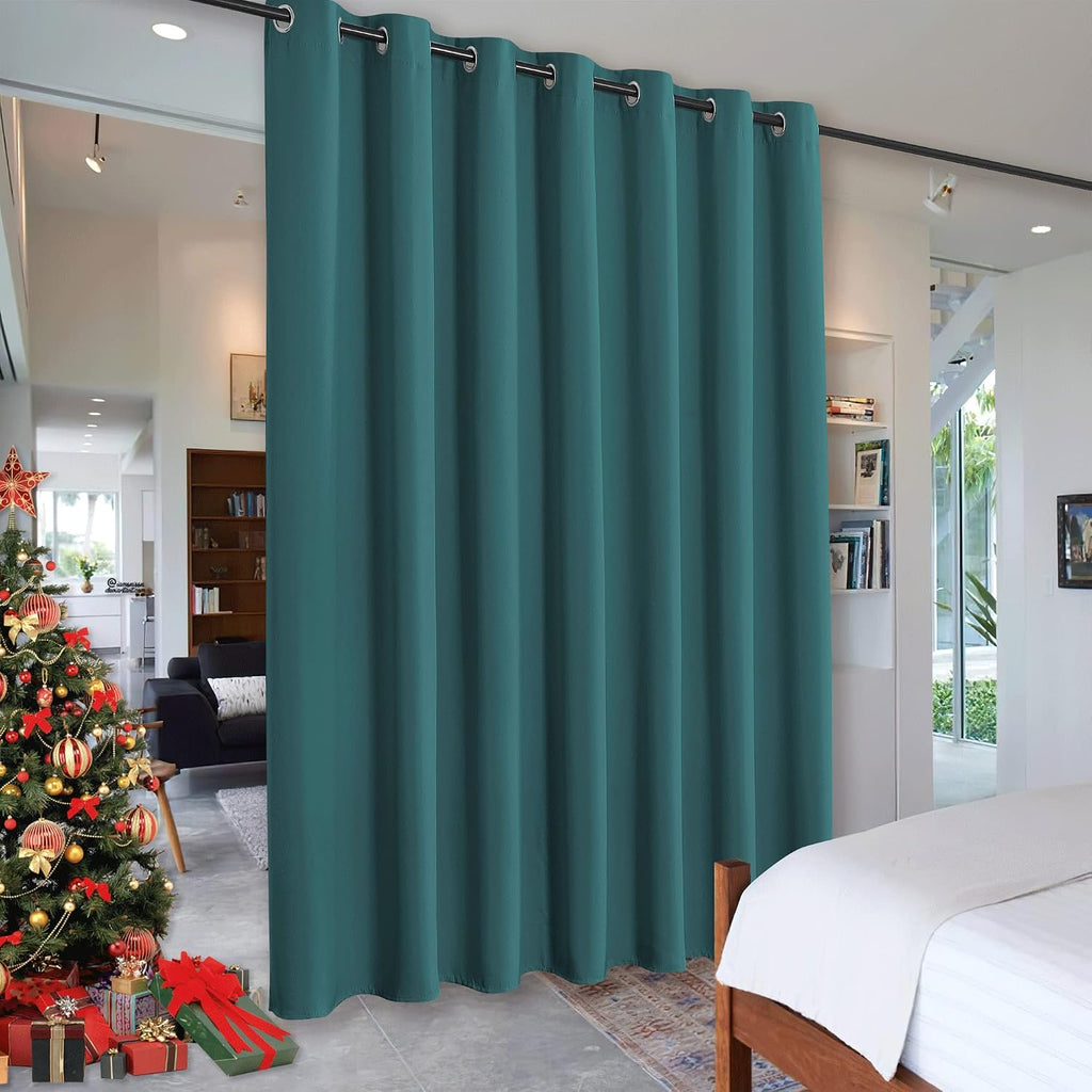 Rybhome RYB HOME Room Separator Privacy Curtains Blackout Room Divider Curtains Thermal Insulated for Patio Sliding Glass Door Living Room…