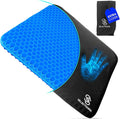 SelectSoma Double-Thick Gel Seat Cushion for Long Sitting Pressure Relief for Back, Sciatica, Coccyx, Tailbone Pain - Cushion for Office…
