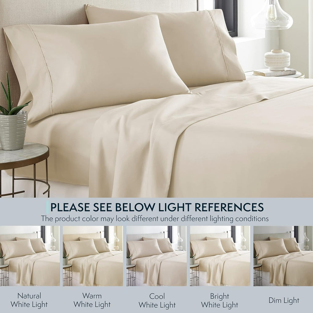 HCCollection HC Collection Pillow Cases Standard Size/Queen Size Set of 2- Microfiber, Extra Soft Pillowcases - easy maintenance &…