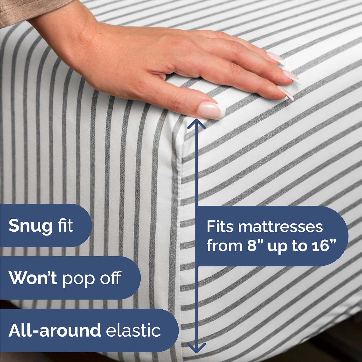 King 6 Piece Sheet Set - Comfy, Breathable & Cooling - Soft Hotel Luxury Bedding for Women, Men, Kids, Teens and Children - 1 Flat & 1…
