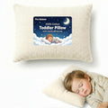 ProGoleem Pro Goleem Toddler Pillow with 100% Muslin Cotton Pillowcase – 13x18 Ultra Soft, Breathable & Machine Washable Kids Pillow for Sl…