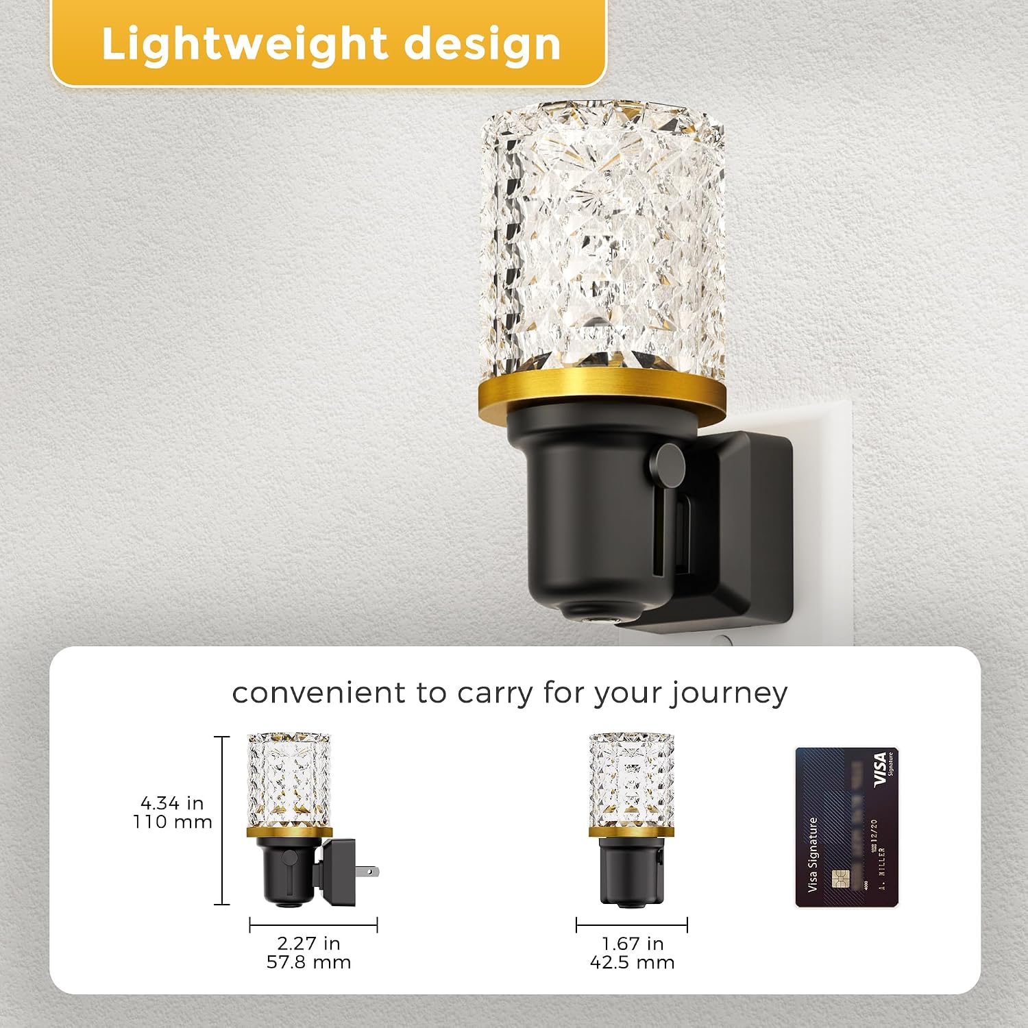 L LOHAS LED Night Light, Dimmable Night Lights Plug into Wall, Automatic Night Lights Plug in with Auto Light Sensor, 0-100LM Adjustable…