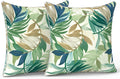LVTXIII Outdoor/Indoor Pillow Covers, Patio Fade Resistant Throw Pillow Covers ONLY, Waterproof Farmhouse Accent Cushion Cases for Sofa…