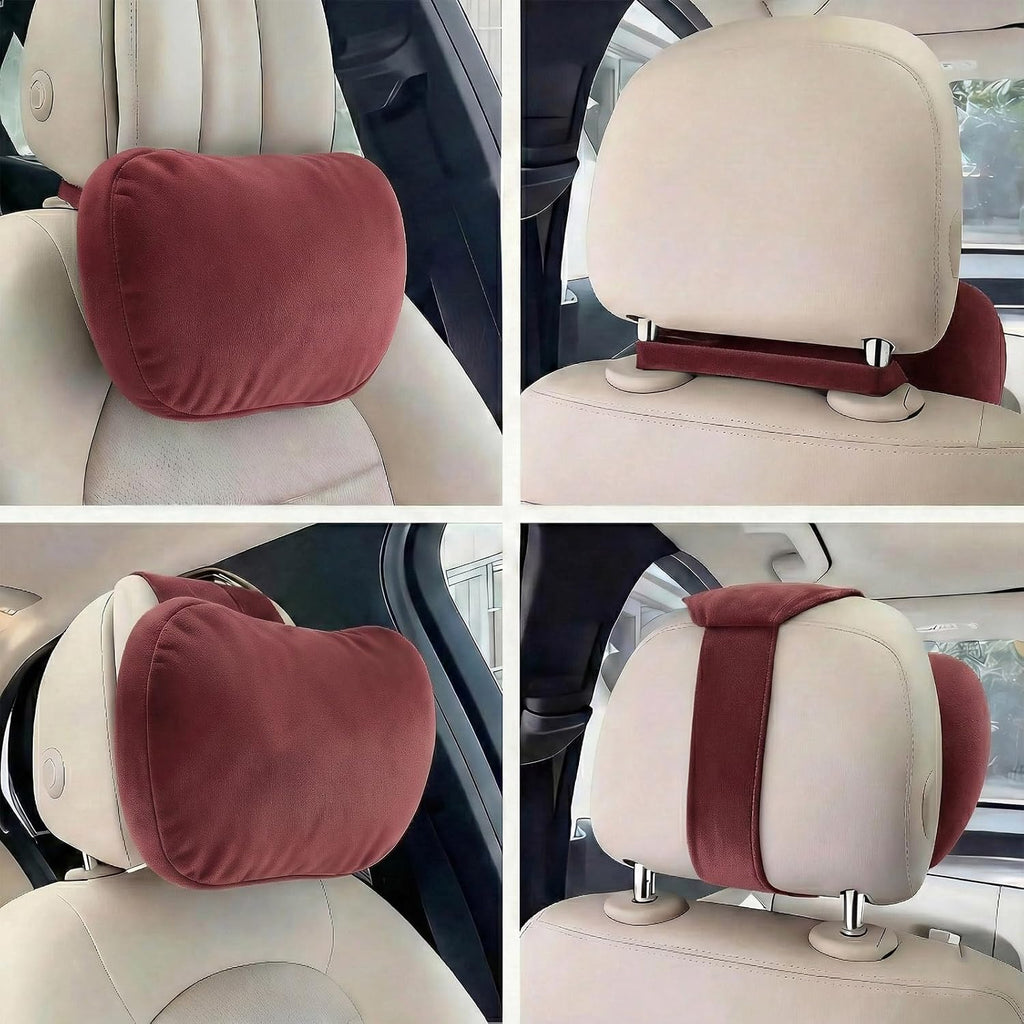 WELBRIT 2PCS Car Pillow for Car Neck Pillow for Driving Seat Neck Support Soft Cushion Back Support Head-Rests for Vehicle Sleeping…