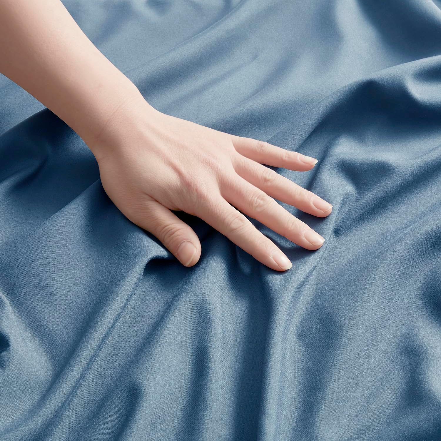 Nestl Blue Heaven King Pillow Cases 2 – Soft King Size Pillow Case, 1800 Brushed Microfiber Pillowcases, Envelope Closure Pillowcase, King…