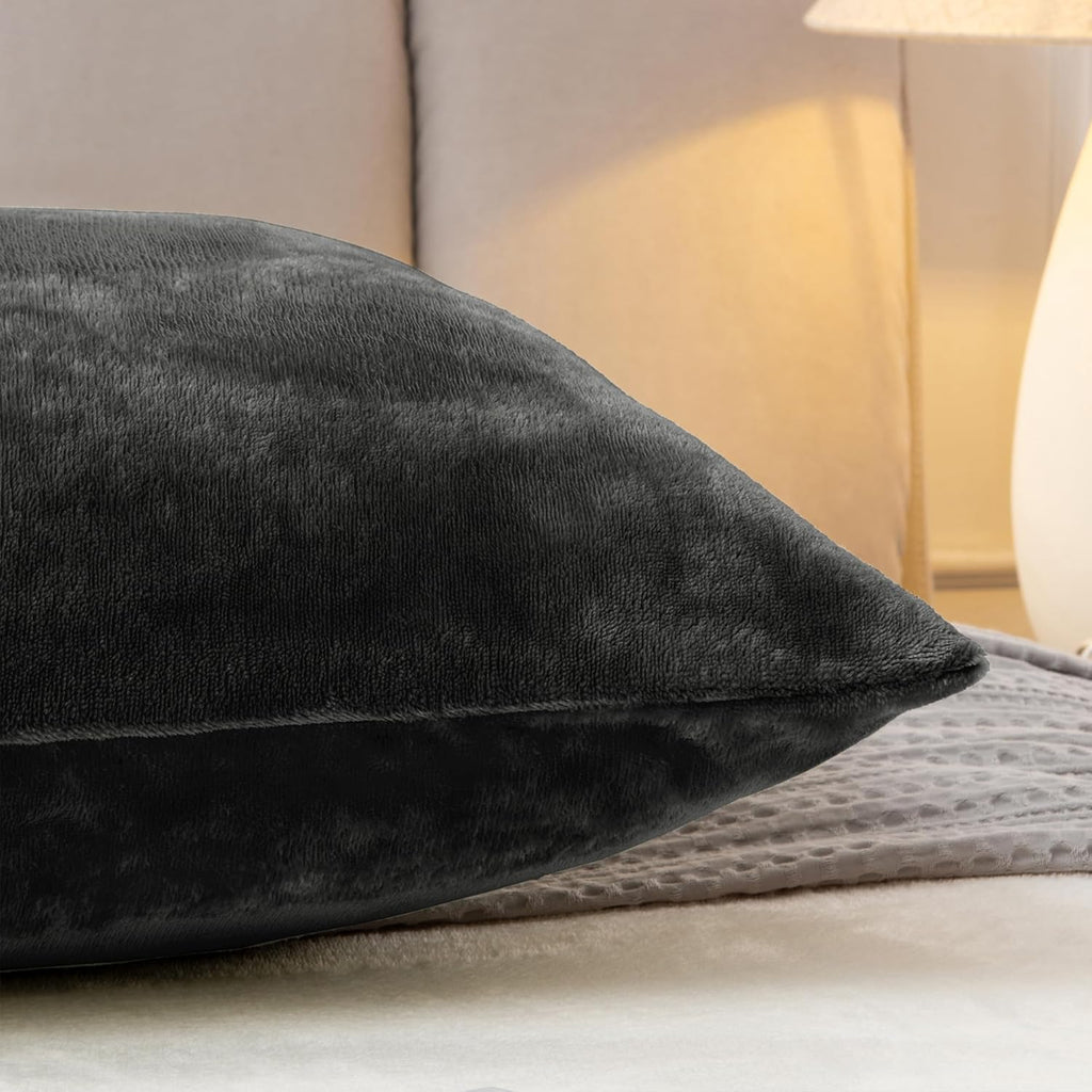 Bedelite Body Pillow Cover with Zipper Closure, Super Soft and Cozy Fuzzy Fleece Pillowcase 20 x 54 Inches, Luxury Fluffy Plush Long Body P…