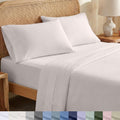 CaliforniaDesignDen California Design Den California King Sheet Sets - 100% Organic Cotton, Crisp Percale Bedsheets, Deep Pockets, Breathab…
